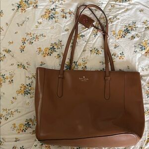 Kate Spade Tan Leather Tote
